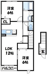 メゾン・シーダー壱番館の物件間取画像